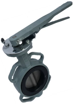Затвор дисковый поворотный ABRA Ду300 Ру16 BUV-VF863D, межфланцевый, корпус - чугун, диск - нержавеющая сталь, рукоятка, NBR в Нижнем Новгороде
