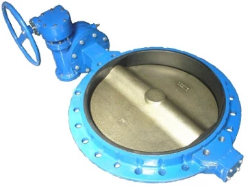 Затвор дисковый поворотный ABRA Ду700 Ру16 BUV-VF826D, межфланцевый, корпус - чугун, диск - чугун, редуктор, EPDM в Нижнем Новгороде