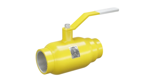 Кран шаровый LD КШЦК Gas 050.040.Н/П.02. (приварка/муфта) стальной ст.20 Ду50 Ру40 МПа в Нижнем Новгороде