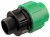 Муфта компрессионная Полипластик с наружной резьбой  20 х 3/4 в Нижнем Новгороде